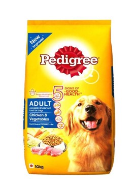 Pedigree Adult Dog Food Chicken and Vegetables-10kg